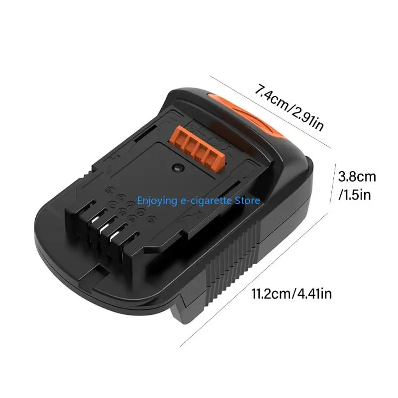 Akku-Dock-Adapter für Werkzeuggebrauch mit Griffgehäuse für DEW20V-Konvertierung Y4QF – Detail 6