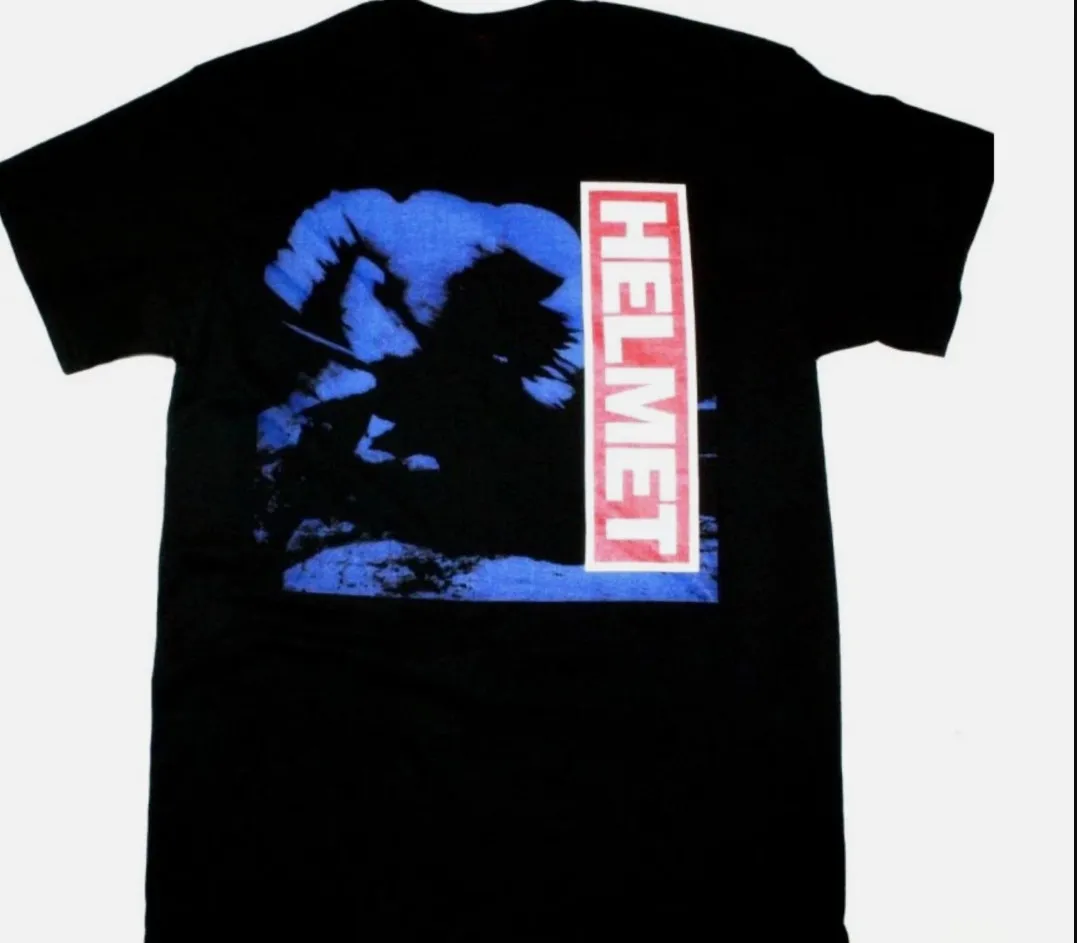 

HELMET MEANTIME Short Sleeve Gift For Fans T Shirt size S 5XL