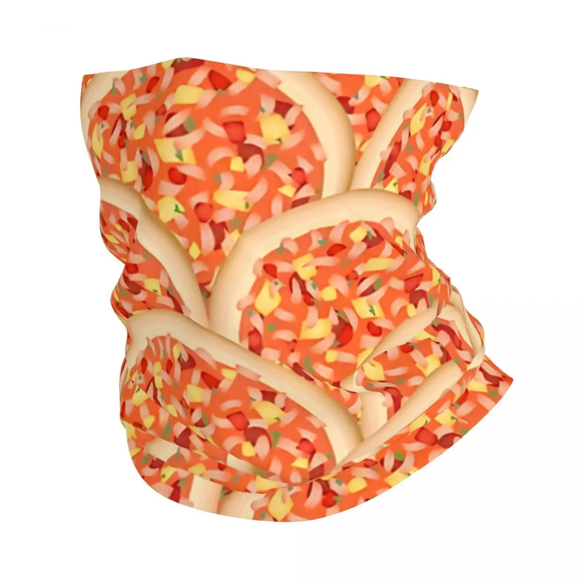 Hawaiin Pizza Socks Bandana Neck Cover Printed Wrap Scarf Multi-use Cycling Riding for Men Unisex Thin