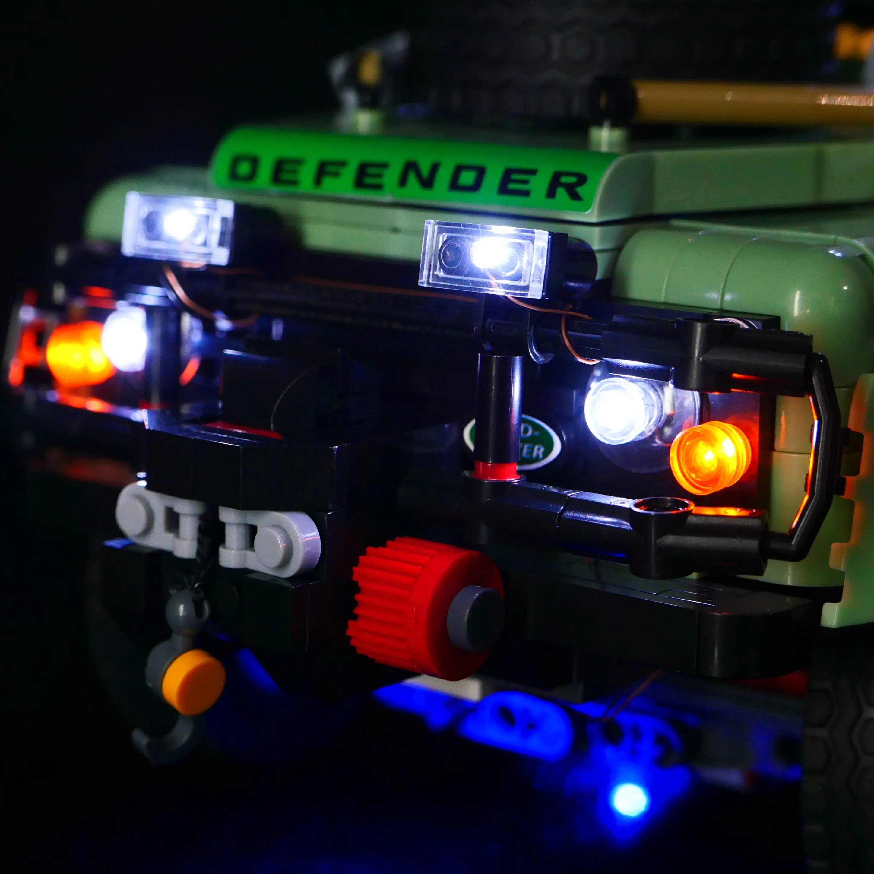 LED Lighting Kit Compatible with 10317 Classic Off-Road 4x4 Vehicle Building Blocks Model Decorative Light Set (Lights Only)