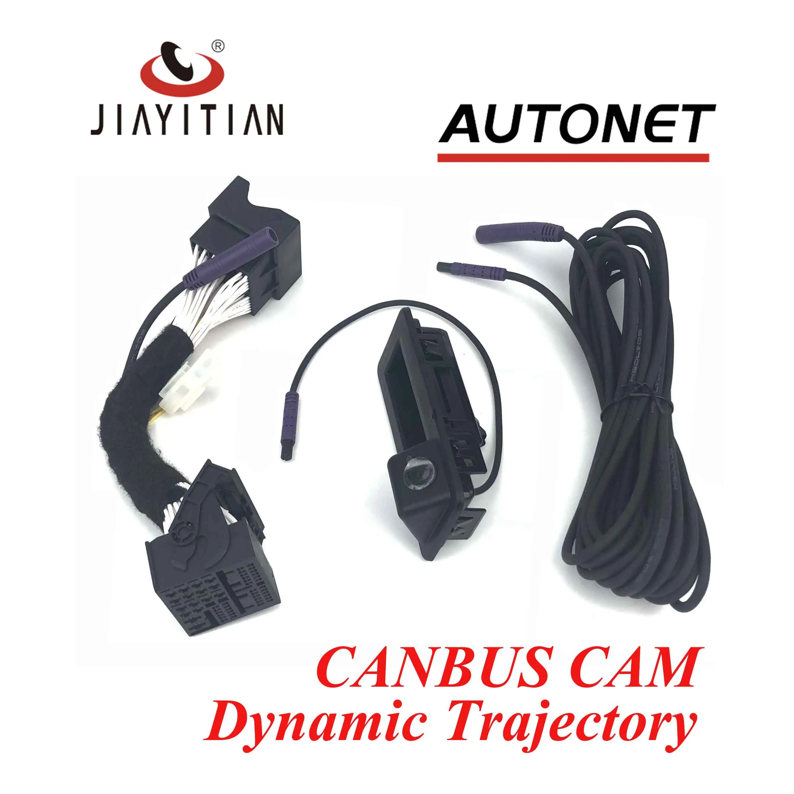 JIAYITIAN Reversing Canbus Dynamic Trajectory Camera For Skoda Rapid Octavia Tiguan MQB For Audi A5 Q5 Q2 Parking Rear View CAM