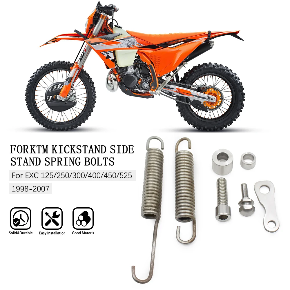 

Parking Side Stand Kickstand For KTM 250 300 350 400 450 500 530 XC XCW XCF XCFW EXC EXC EXCF Six Days For Husqvarna Screw Parts