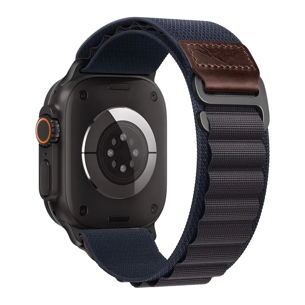 Alpine Loop Lederarmband für Apple Watch Ultra 4 3 2 49mm 46mm 45mm 44mm 42mm Armband iWatch Series 11 10 SE 12 – Detail 3