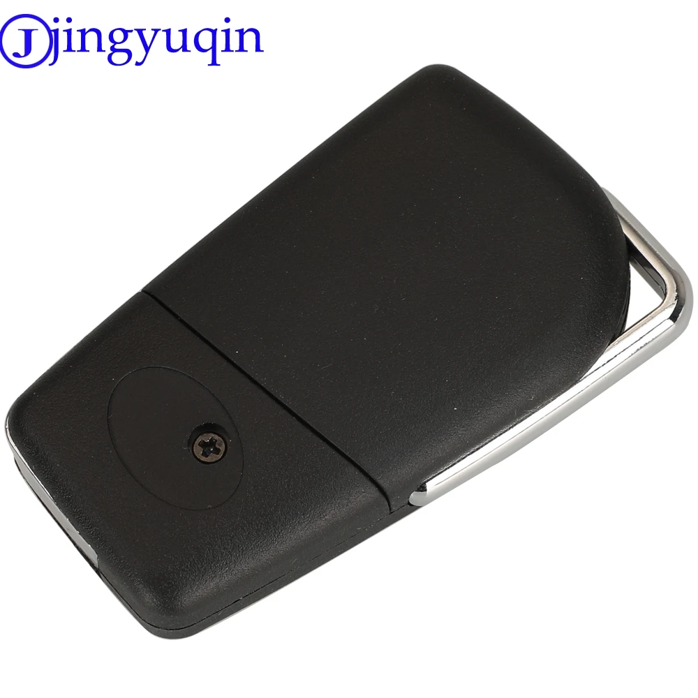 jingyuqin For Toyota Aygo Peugeot 107 106 Citroen C1 2005-2014 Flip Car Remote Key 2BT 434MHz ID46/4D70 Chip 89785-0H901 Upgrade