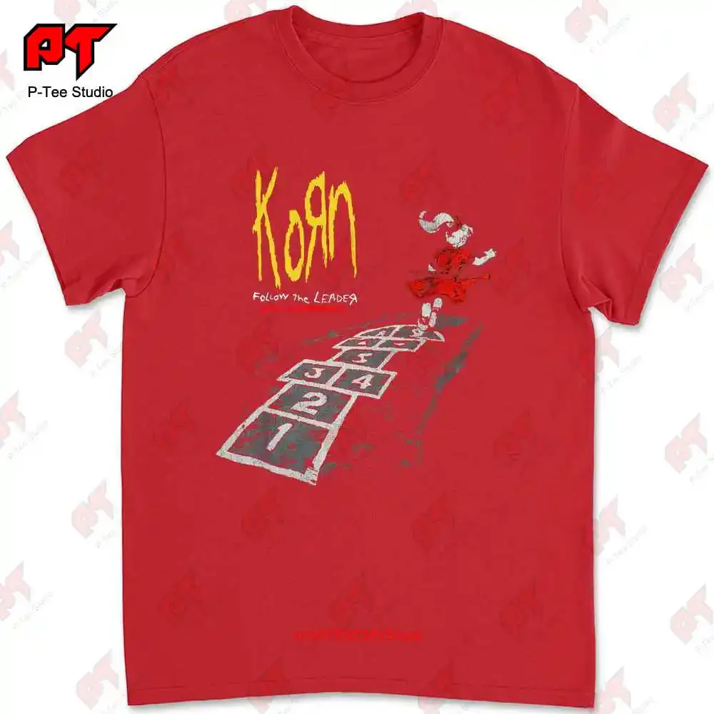 Authentic Korn Follow The Leader 20Th Anniversary T-shirt 4YZS image 4