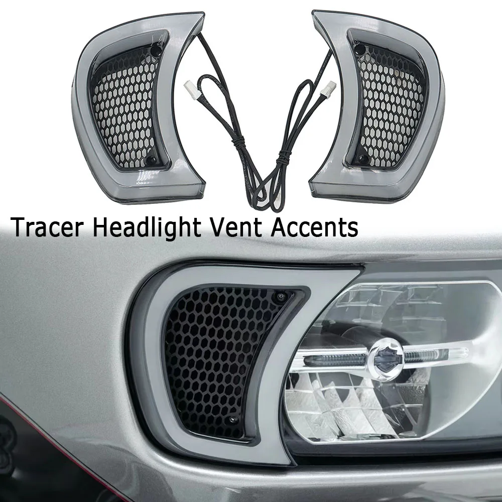 Dla Harley Road Glides 15-UP 2023 2022 2021 2020 nowy motocykl dym biały Tracer reflektor Vent Accent diody LED kontrolne