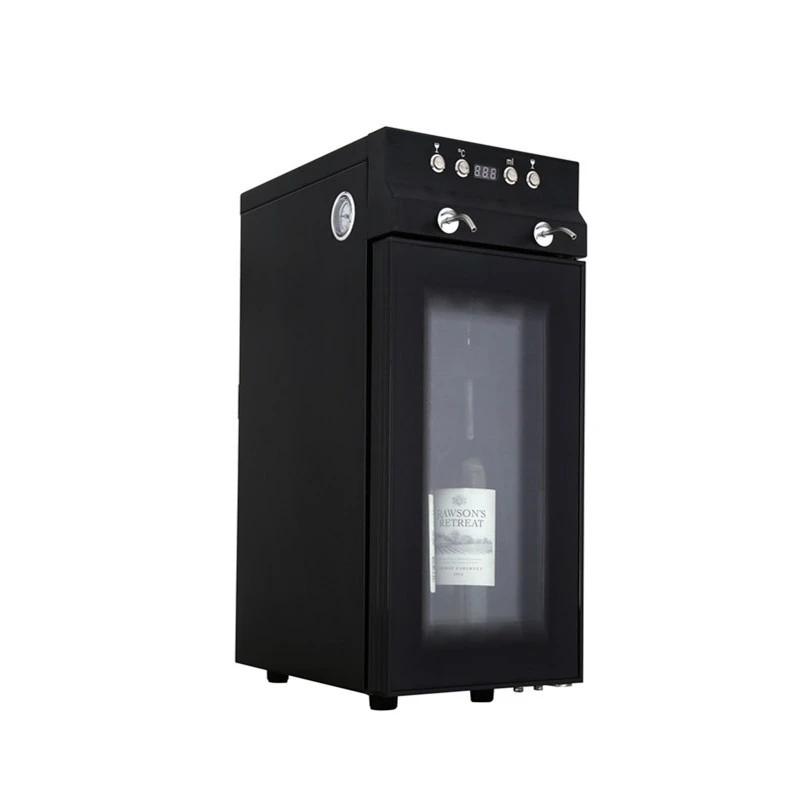 

Constant temperature red wine is small, refrigerated and fresh-keeping cabinet is intelligent, wine dispenser is quantitative