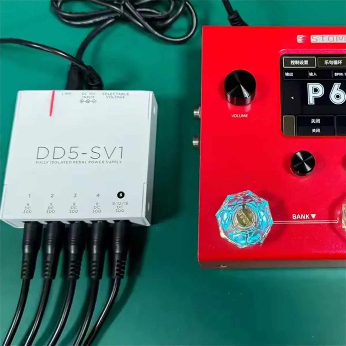 a20z]-dd5-sv1-effect-pedal-power-supply-fully-isolated-filter-ripple-noise-reduction-high-power-digital-effector-eu-plug