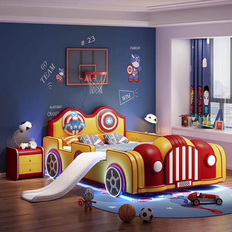 *Kids Bedroom for Kids Boys Car Bed Kids Bedroom Set Furniture Bedroom Sets