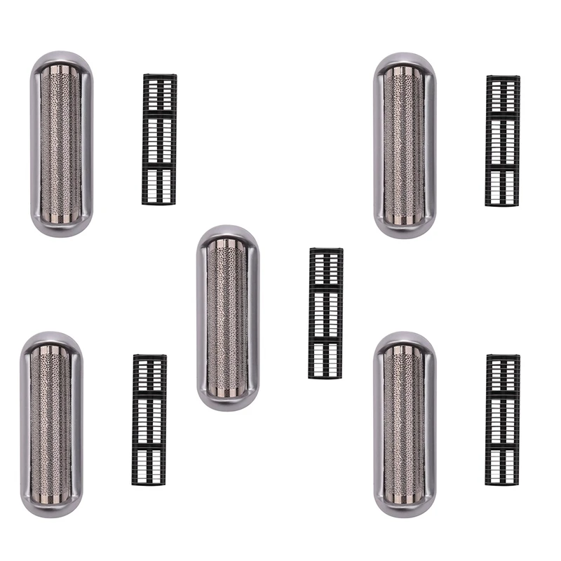 5X Replacement Shaver Foil And Cutter Fits Braun Cruzer 5S P40 P50 P60 P70 P80 P90 M30 M60 M90 550 555 570 575 5604 5607