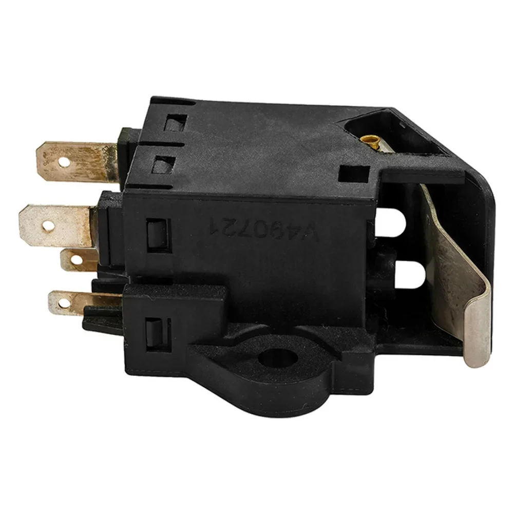 Motorcycle Disc Brake Switch Black For PCX High Compatibility ABS Material Compact Design For Safety And Control
