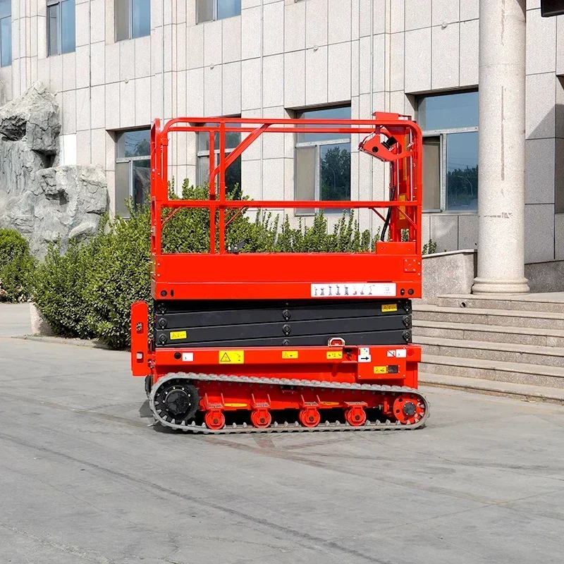 YUGONG Hot 500Kg Self-Propelled Hydraulic Cylinder for Scissor Lift Mobile Scissor Lift Table Factory for Sale