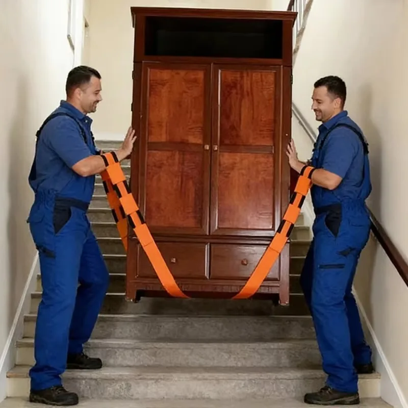 Furniture and Electrical Handling Straps Labor-saving Straps for Carrying Heavy Objects Reusable and Durable Straps for Moving