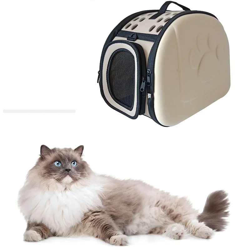 

Crossbody Portable Cat Bag Foldable Backpack Pet Carrying Dog Carry Small Dogs Animal Shoulder Chihuahua Transport Cats Conveyor