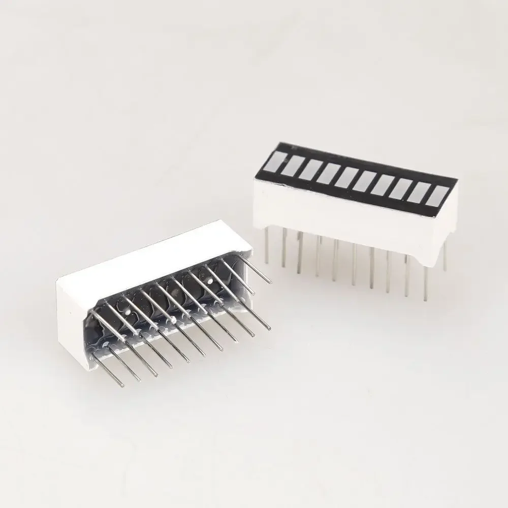 5 PCS 10 Segment Digital Red LED Bar Graph Display Ultra Bright Board Module