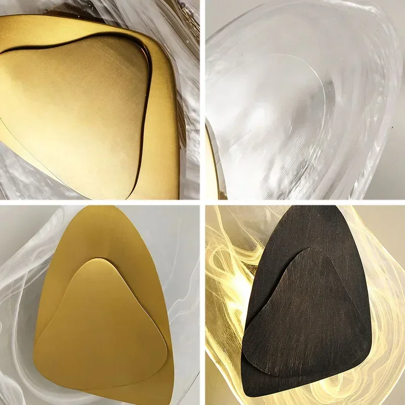 

Modern Luxury Crystal Wall Lamp Bedside Bedroom Lighting Creative LED Indoor Light for Living Room Decor