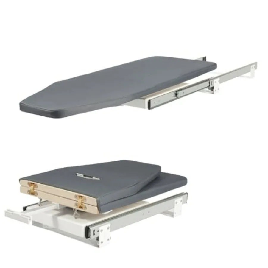 

Retractable Ironing Board Pull-Out Stow Away Ironing Board Cabinet 180 Swivel Foldable Ironing Station 31.5 x 11.6 for Small Sp