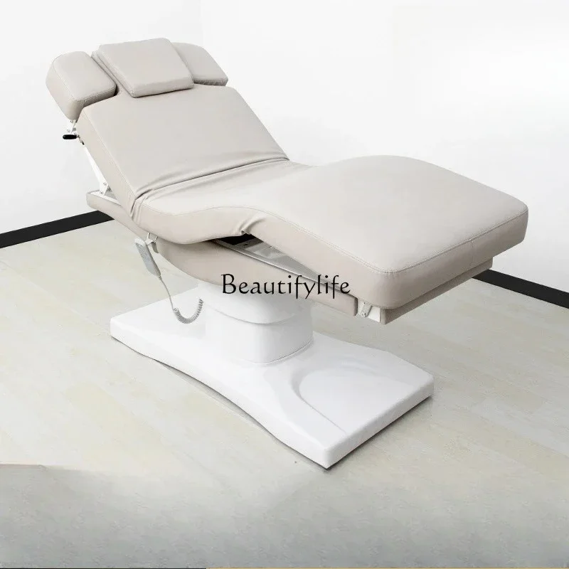 

ls 27Modern Leather Therapy Massage Beauty Spa Bed Electric Beauty Salon Eyelash Massage Bed
