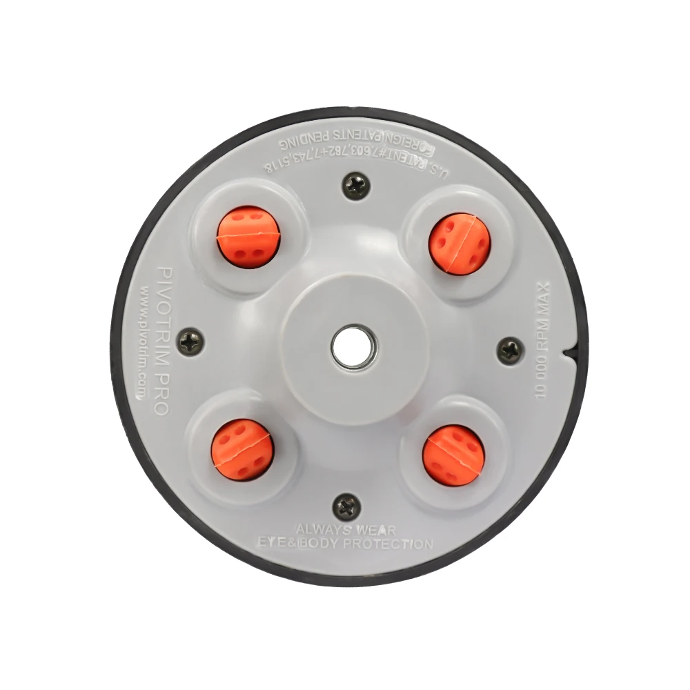 XCAN 1 Stück Universeller 4-Linien Bump-Speed-Feed Fadentrimmerkopf Rasentrimmerkopf für Rasenmäher Freischneiderkopf – Detail 6