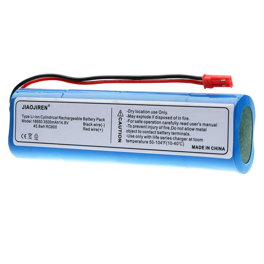Akumulator do ILIFE V3 plus v5s pro v5spro X750 v3s pro 14,8 V 3500 mAh Akumulator Akcesoria do robotów czyszczących części 18650