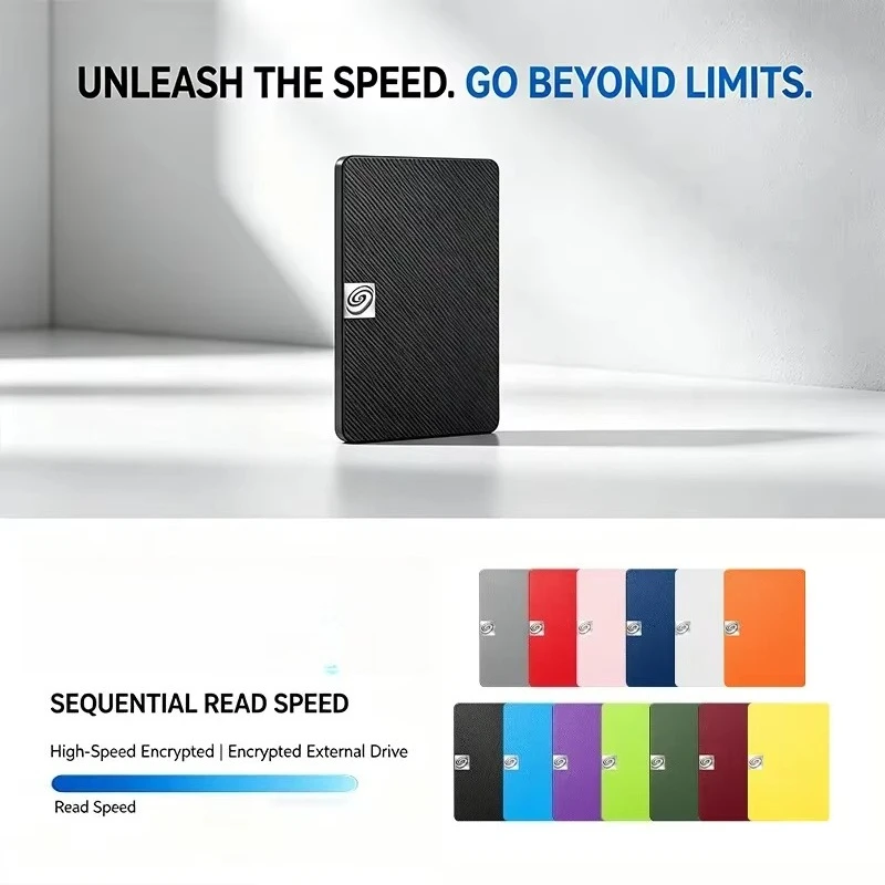 Portable External SSD for Secure Office Data Backup Gaming Works with PS5 Desktop Laptop Mac Premium Portable Drive 1TB 2TB 4TB