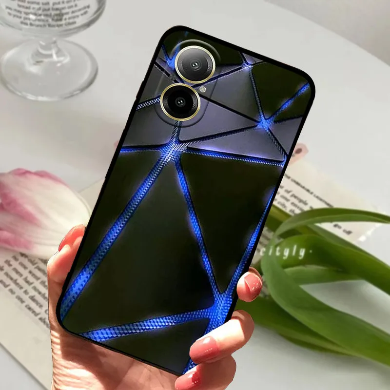 For Realme C67 Case animal Silicone Soft TPU Back Covers For Realme C 67 C67 4G Case Protective Catoon Funda RealmeC67 Shell
