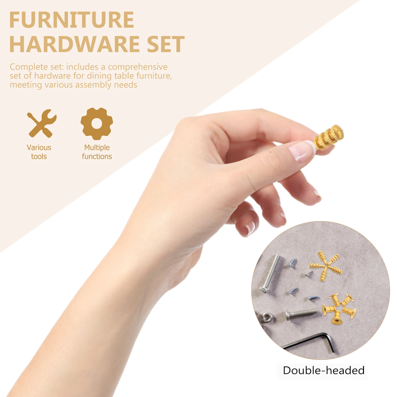 

Zinc Alloy Table Pins Metal Dowel Connectors Sleeve Bolts For Table Leaf Alignment Shelf Brackets Furniture Hardware Shelf