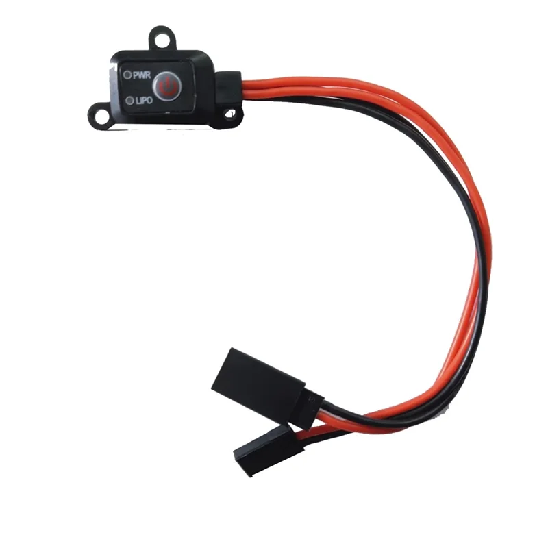 ABMF-RC переключатель питания аккумулятор электрический переключатель кнопка для радиоуправляемого автомобиля самолета лодки Lipo NIHM Nicad батареи