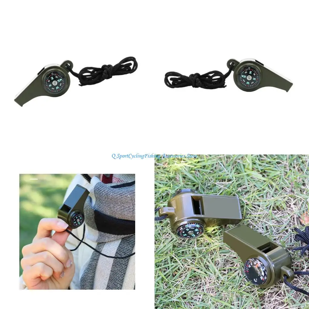 

Multifunctional Urgent Compasses Thermometers Weather Proof Design For Outdoor Wilderness Training