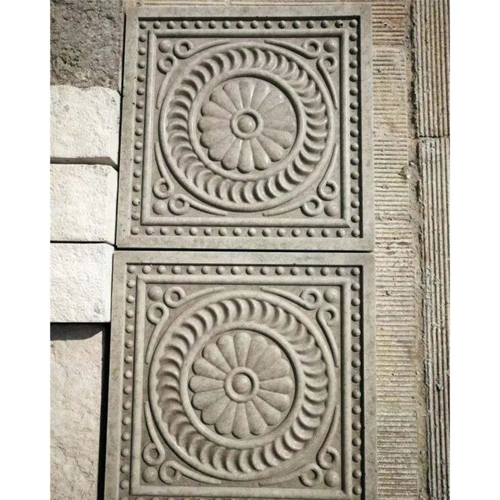 

Concrete Stepping Stone Molds Brick Paver DIY Pavement Mold Easy Clean Reusable Garden Pathway Crafts Stones