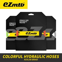 EZmtb Mountain Bike Tools Four-Layer Five-Layer Brake Oil Pipes Hydraulic Disc Brakes Teflon Kevlar Stainless Steel Brake Hose