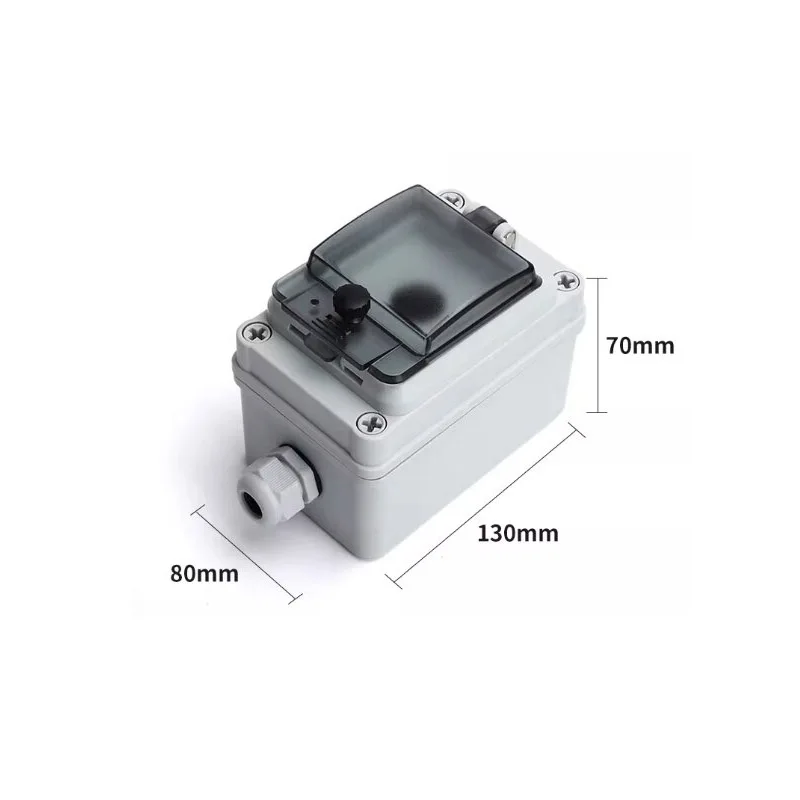 Waterproof Push Button Switch Control Station Box with 1 hole