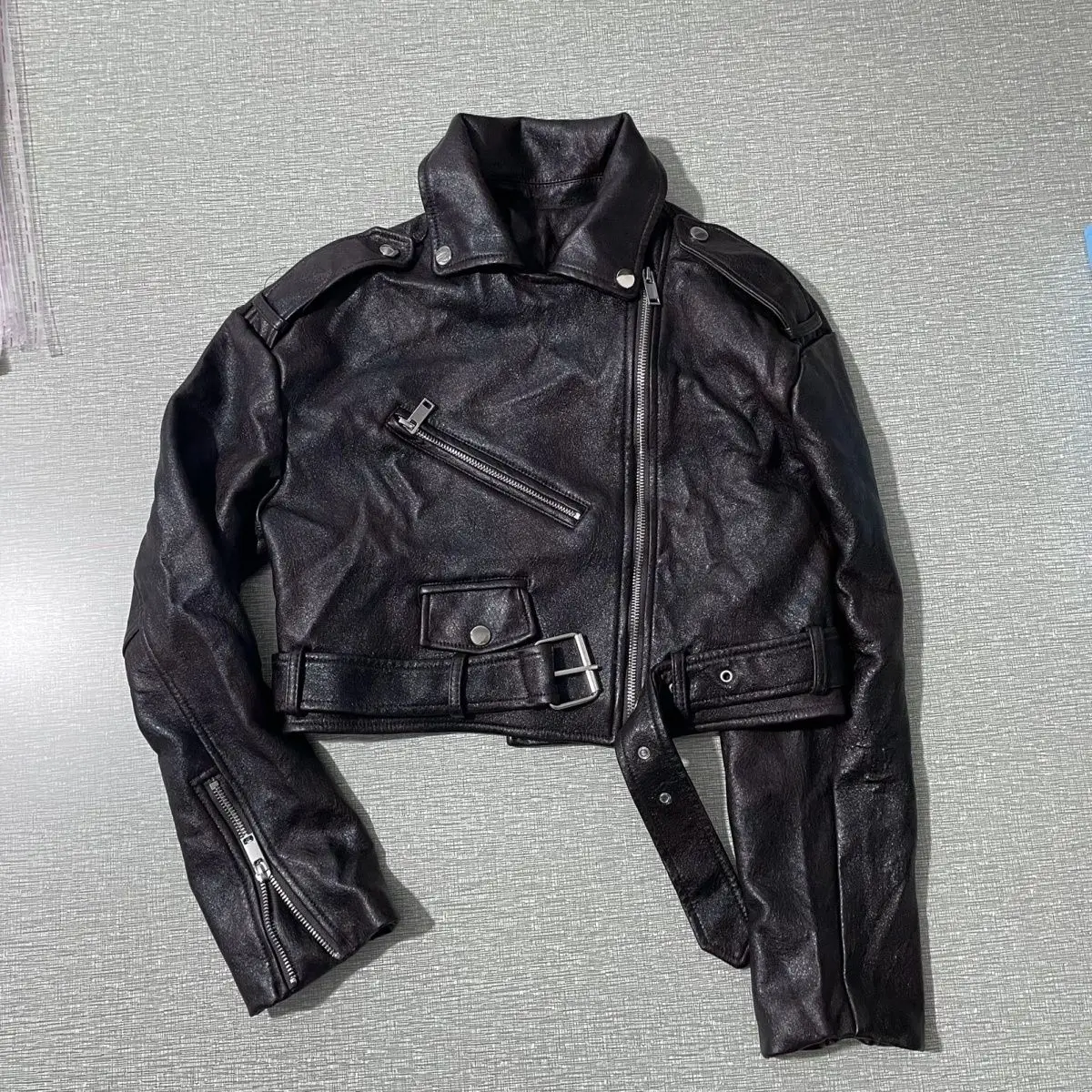 Americano vintage jaqueta de manga longa punk subcultura estilo feminino casaco casual puro clolor harajuku outono feminino streetwear