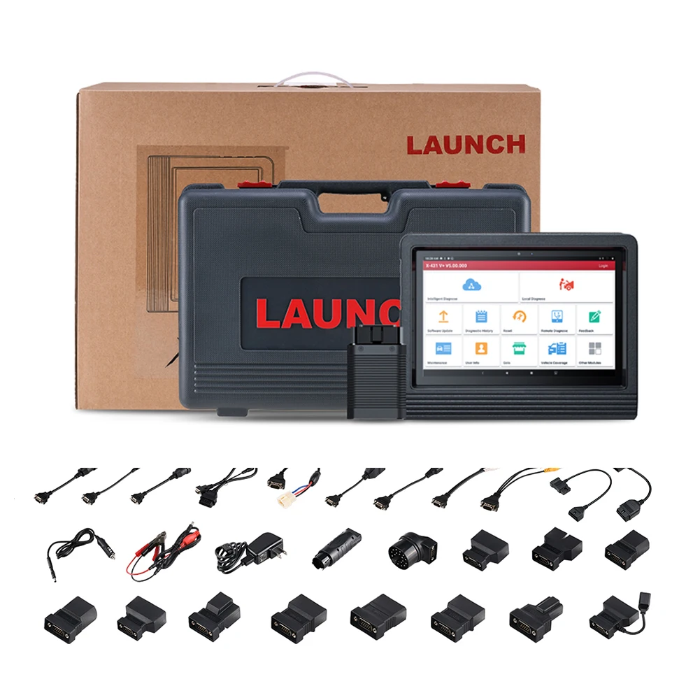 2022 Original launch x431 v plus x 431 v+ touch screen smartlink pro.v4 euro tab master prices 4.0v car machine diagnostic tool