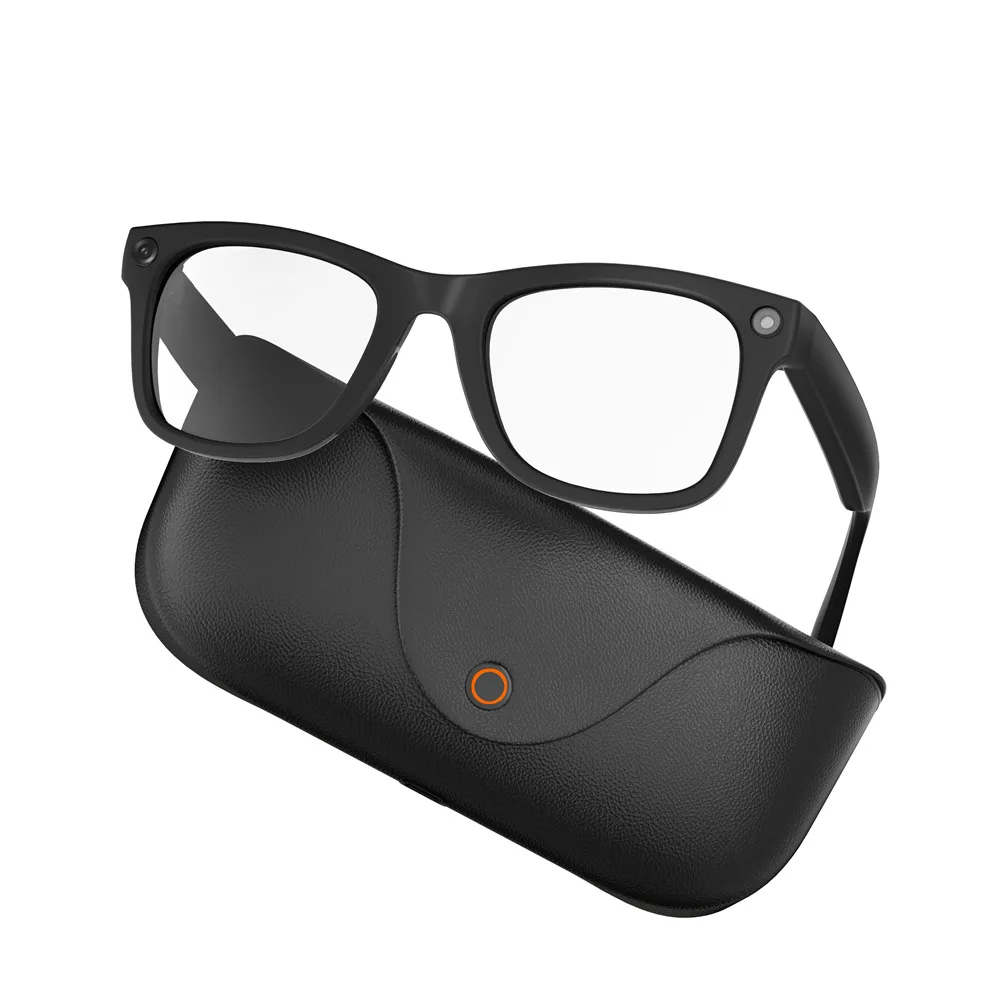 MT5 Ultra Smart Glasses Anti-blue Light, 800W Pixel Video AI Photo Recognition Bluetooth Call