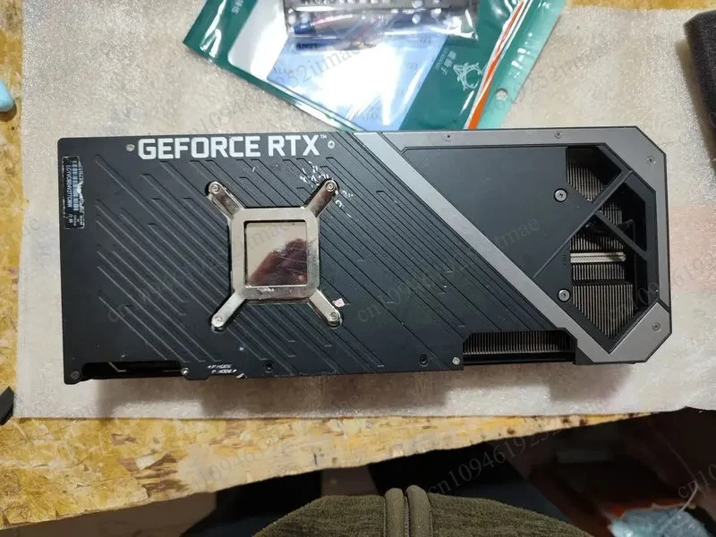 Original GPU Heatsink Cooler Assembly With Backplate, Replacement Cooling Part for ASUS RTX3090 Graphics Card