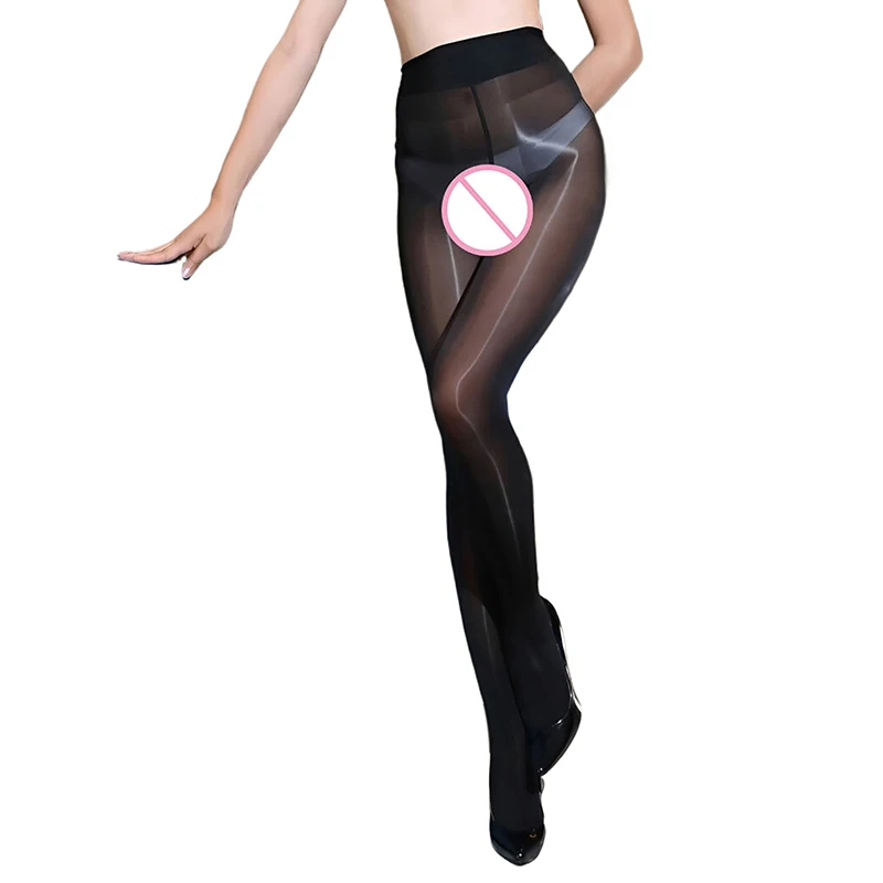 

Hot Glossy Stockings Horse Oil Slimming Stockings Shiny Black Stockings