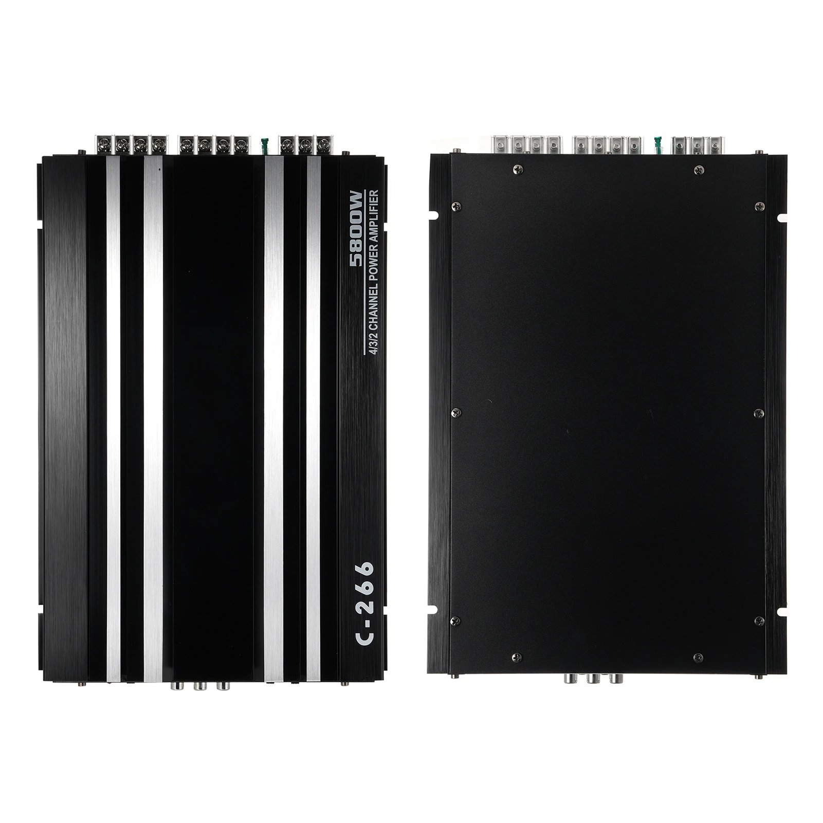 Car Power Amplifier 12V 4 Channel High Power Audio Speaker Amplifier Black Audio Amplifier Power Amplifier