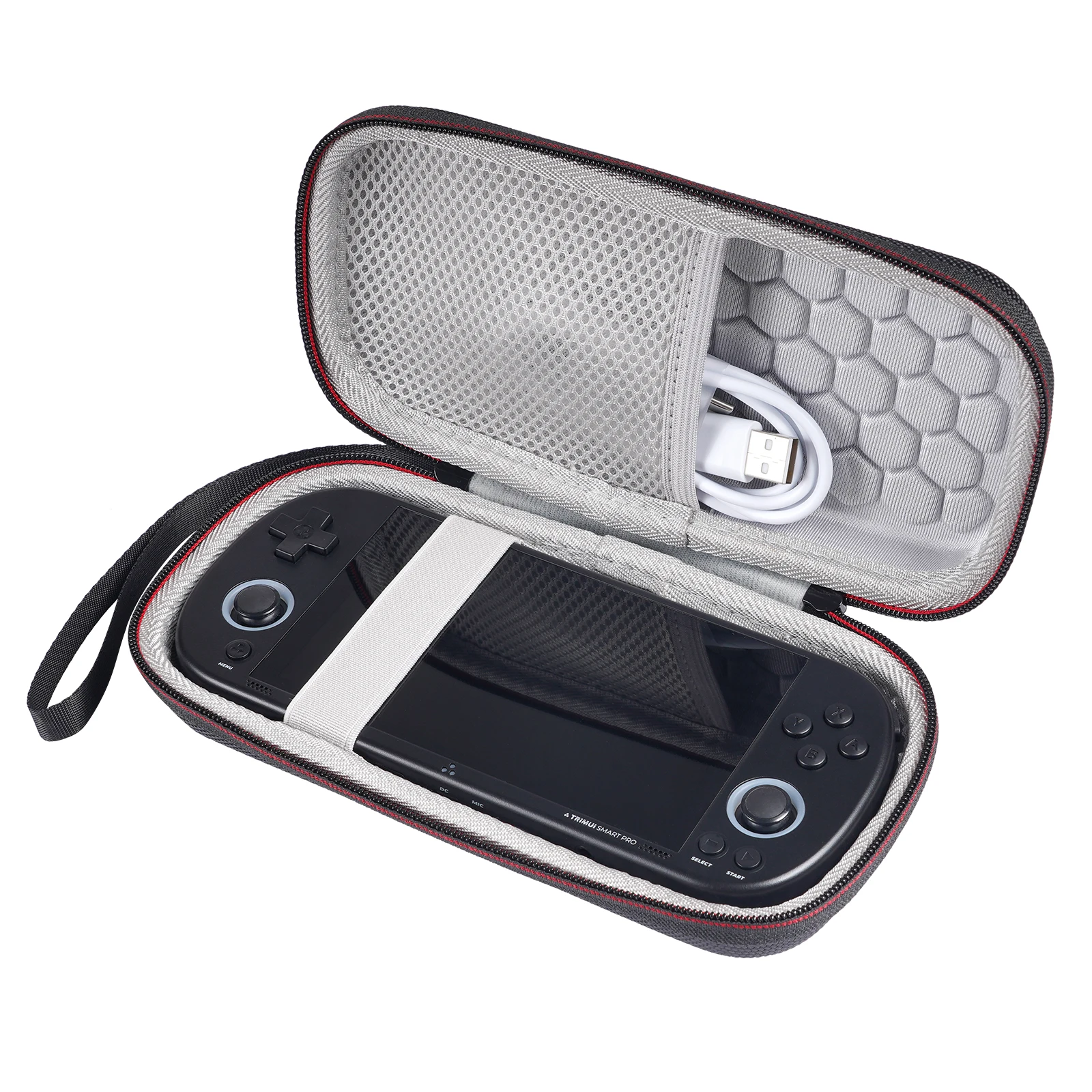 For Trimui Smart Pro EVA Hard Carrying Case Anti-scratch Hardshell Case Dustproof Storage for Handheld Game Console