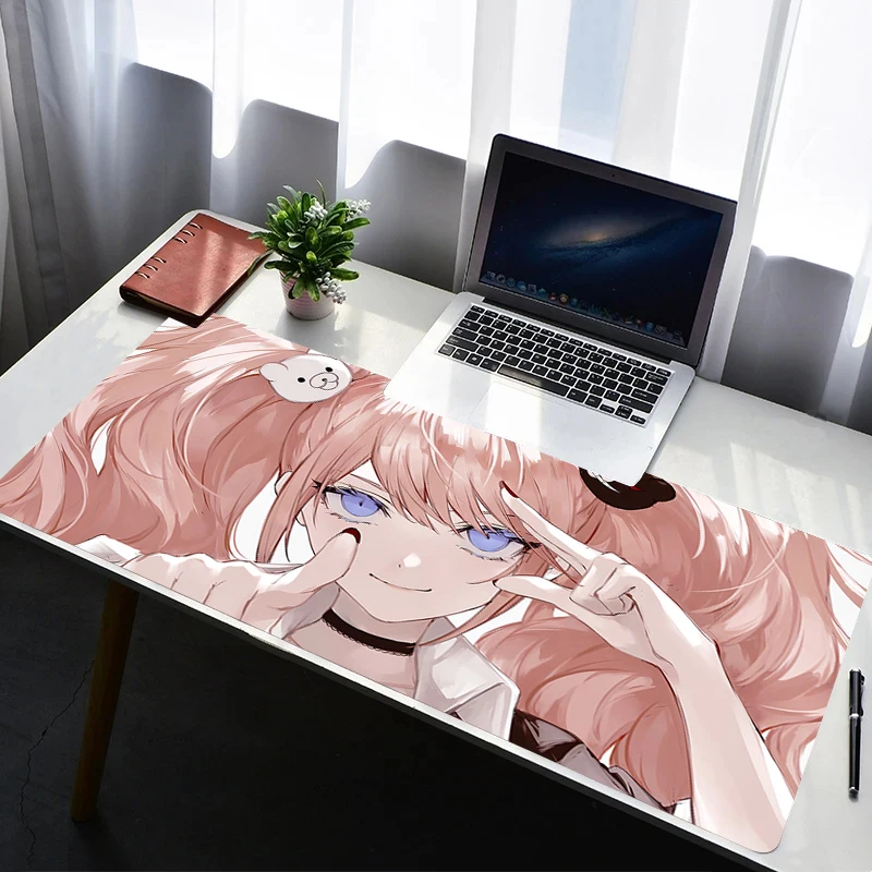 

Mouse Pad D-danganronpa Junko Enoshima Computer Gaming Accessories Mousepad Rubber Extended Desk Mat Laptop Gamer Keyboard Pad