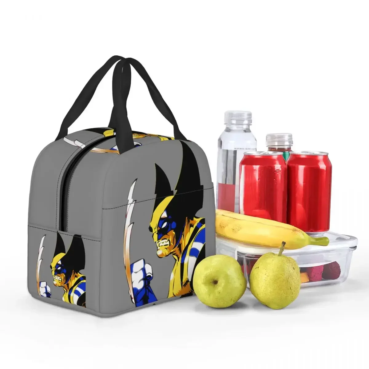 Wolverine_1 Food Bags Deadpool And Wolverine Teen Girl Boy Men Women Adult Portable For Outdoor Lunch bag