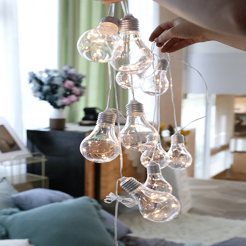 4M String Light Bulbs Battery Power Outdoor Patio Garden Decoration USB Adapter Christmas Wedding Camping Lighting Mini LED Bulb