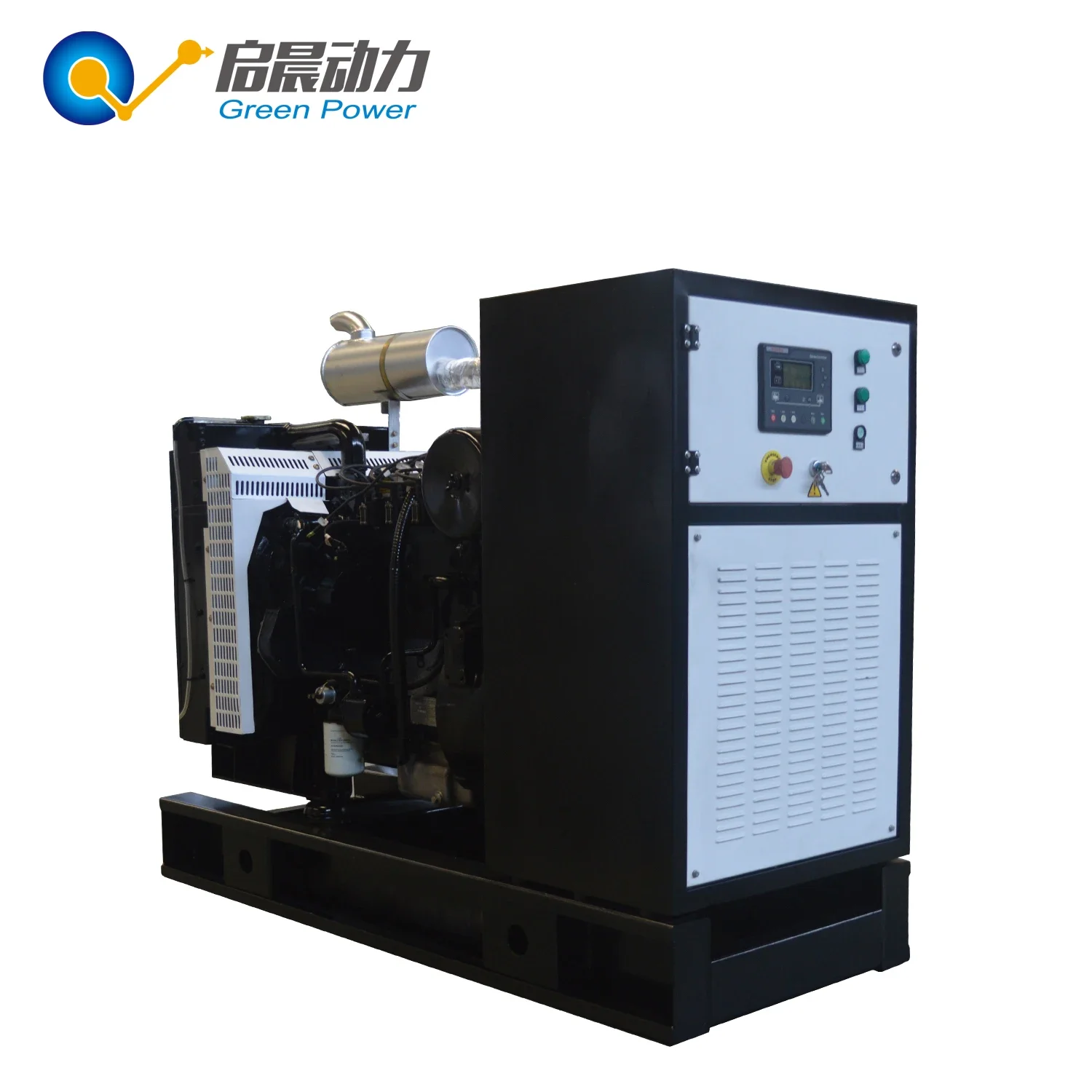 20kVA 30kVA مولد الطاقة ستامفورد المولد مرحلة واحدة مفتوحة نوع 380 فولت الجهد المقنن الغاز الحيوي/غاز البترول المسال الطبيعي/البروبان