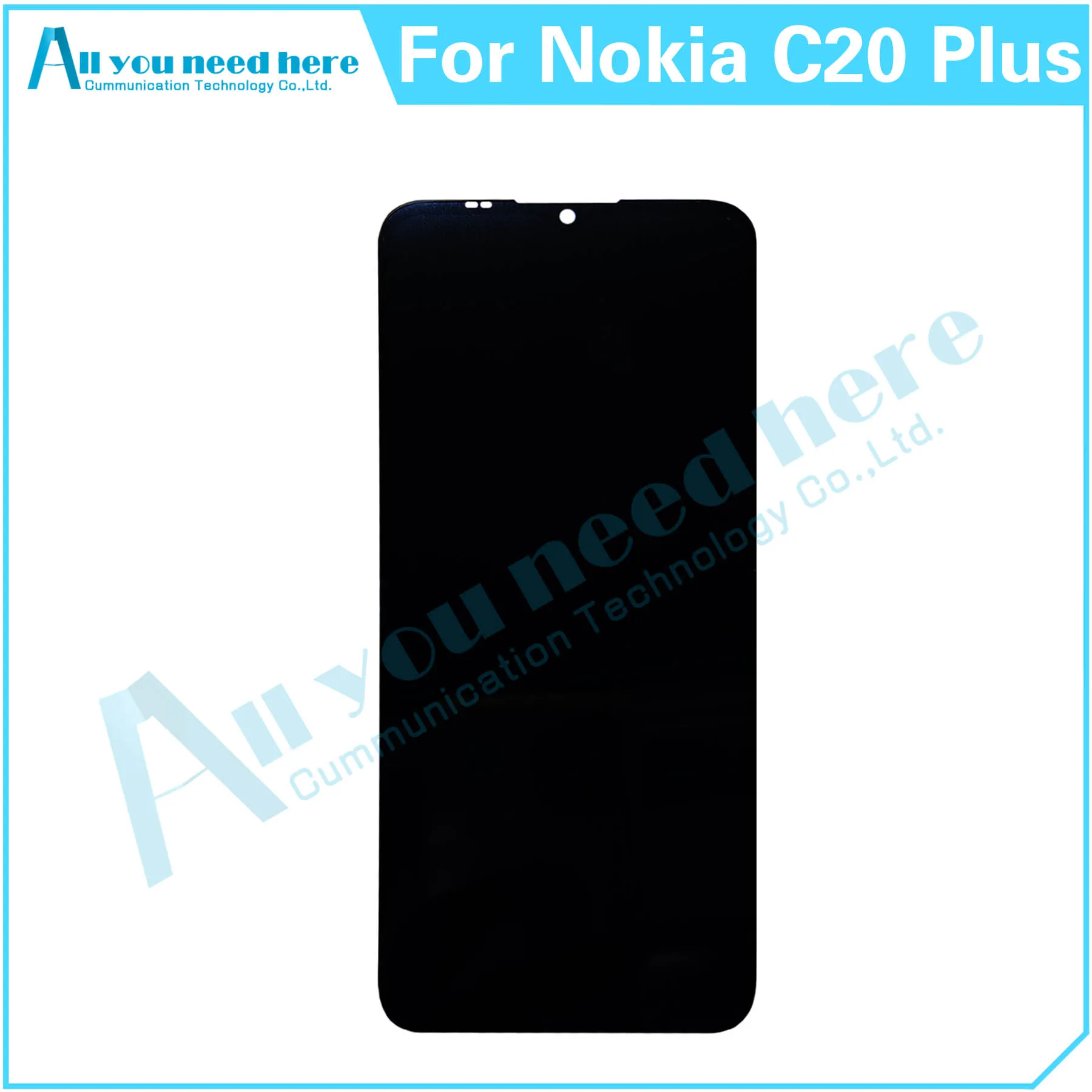 100% Test For Nokia C20 Plus TA-1388 TA-1380 C20Plus LCD Display Touch Screen Digitizer Assembly Repair Parts Replacement