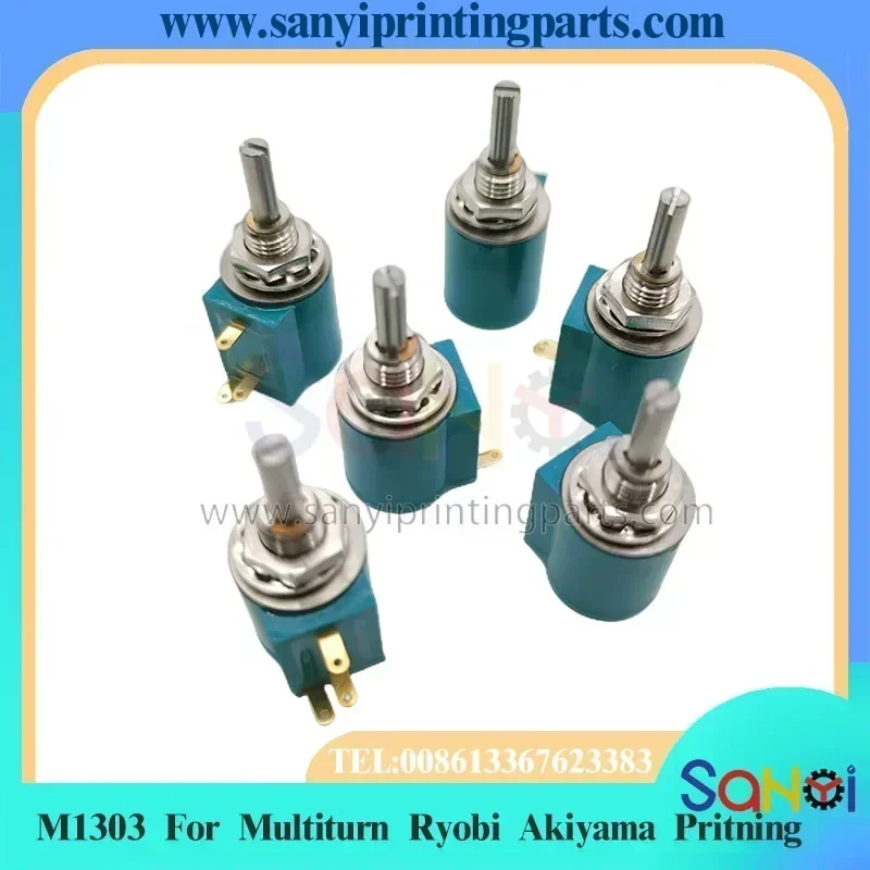 Best Quality Multiturn Ryobi Akiyama Printing Potentiometer COPAL M1303 1K 2K 5K 10K For Machine Parts