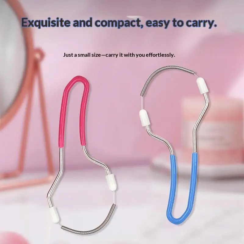 【Y】Facial Epilator for Women 2Pcs Non-irritating Hair Removal Tool for Lip Chin Face Gift for Girlfriend Wife