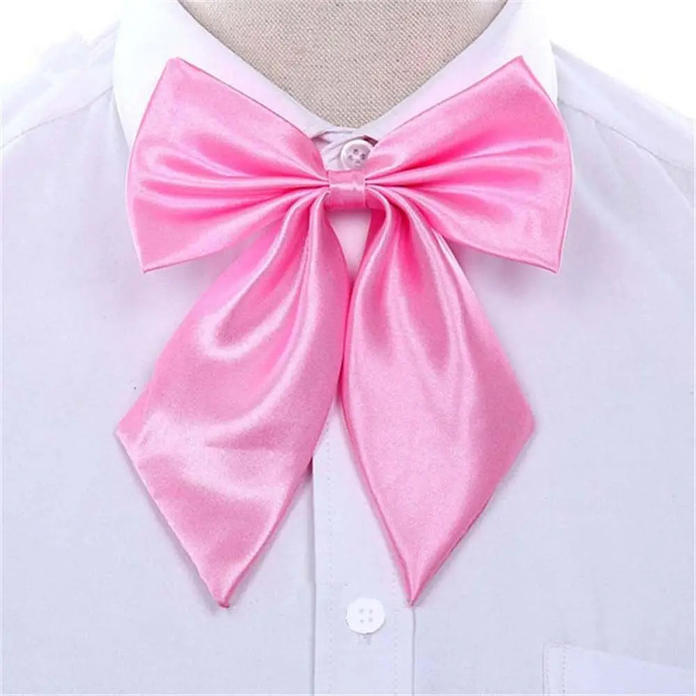 Gravata listrada de aeromoça de companhia aérea, gravata com pontos para enfermeira, gravata com laço, estilo coreano, caçador de banco, gravata de pescoço, uniforme jk, gravata borboleta