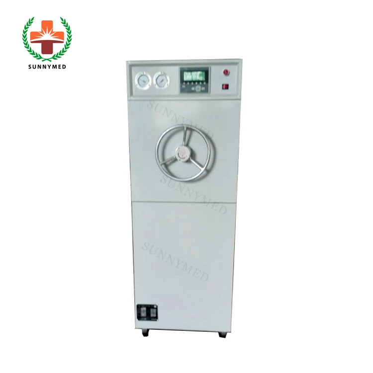 SYB-12YW Medical Autoclave Pressure Steam Device For Sale 140L Hospital Full Automatic Horizontal Sterilizer