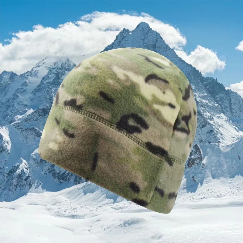 

1 шт., уличная велосипедная осенне-зимняя спортивная холодная изоляция, теплая толстая пуловерная шапка для скалолазания и катания на лыжах