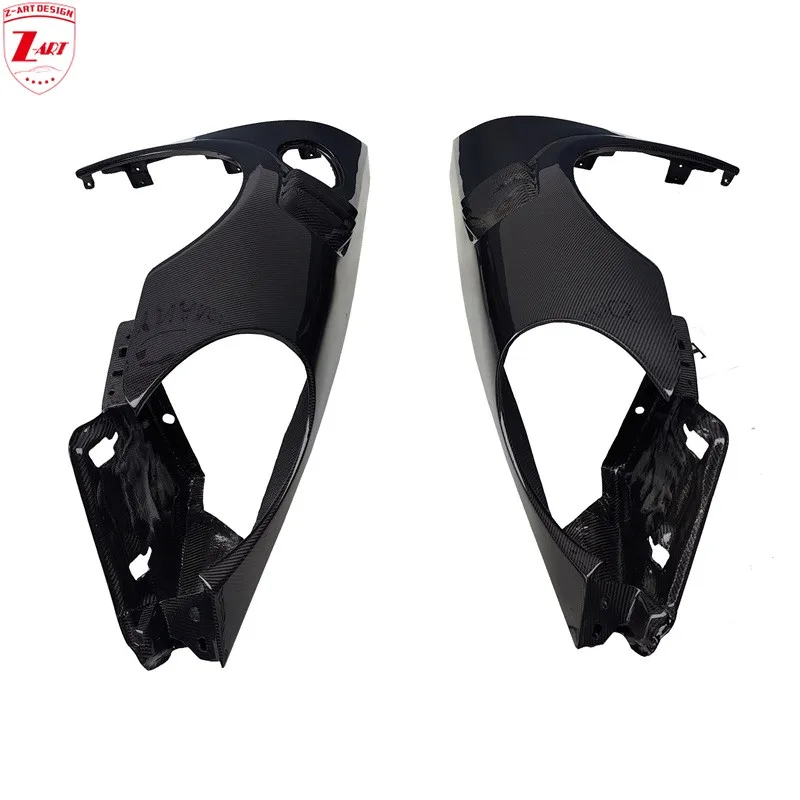 

Z-ART Full Carbon Fiber 911 GT2 RS Front Fender for Porsche 991 Vented Front Wing for 911 2012-2018 GT3 RS Carbon Fiber Fender